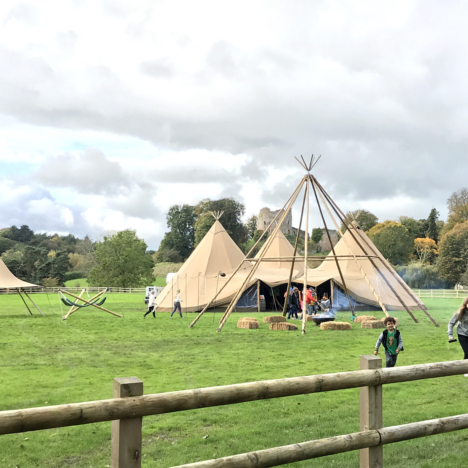 Naked Tipis Are A Beautiful Addition To Your Wedding Event In A Tent