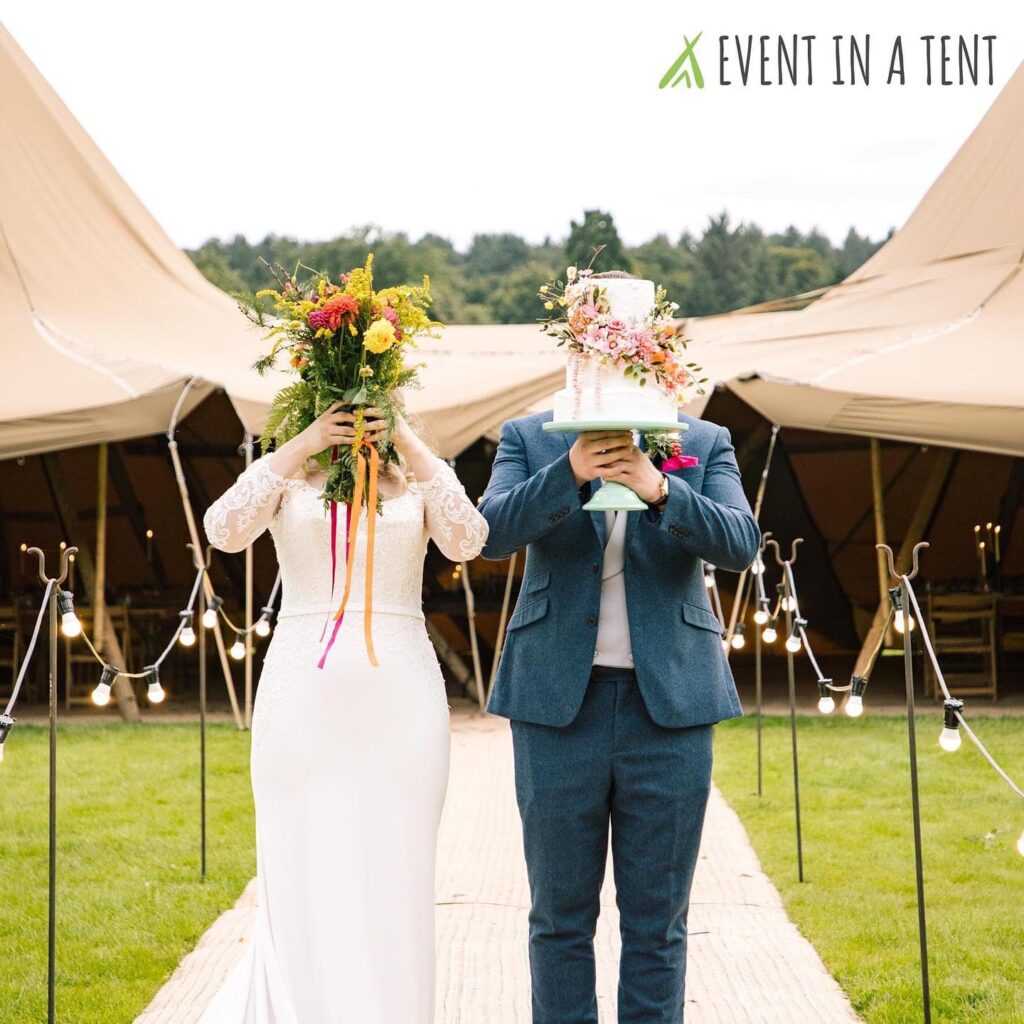 Teepee Wedding Tent - Event in a Tent