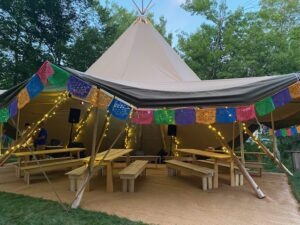 Tipi Birthday Party