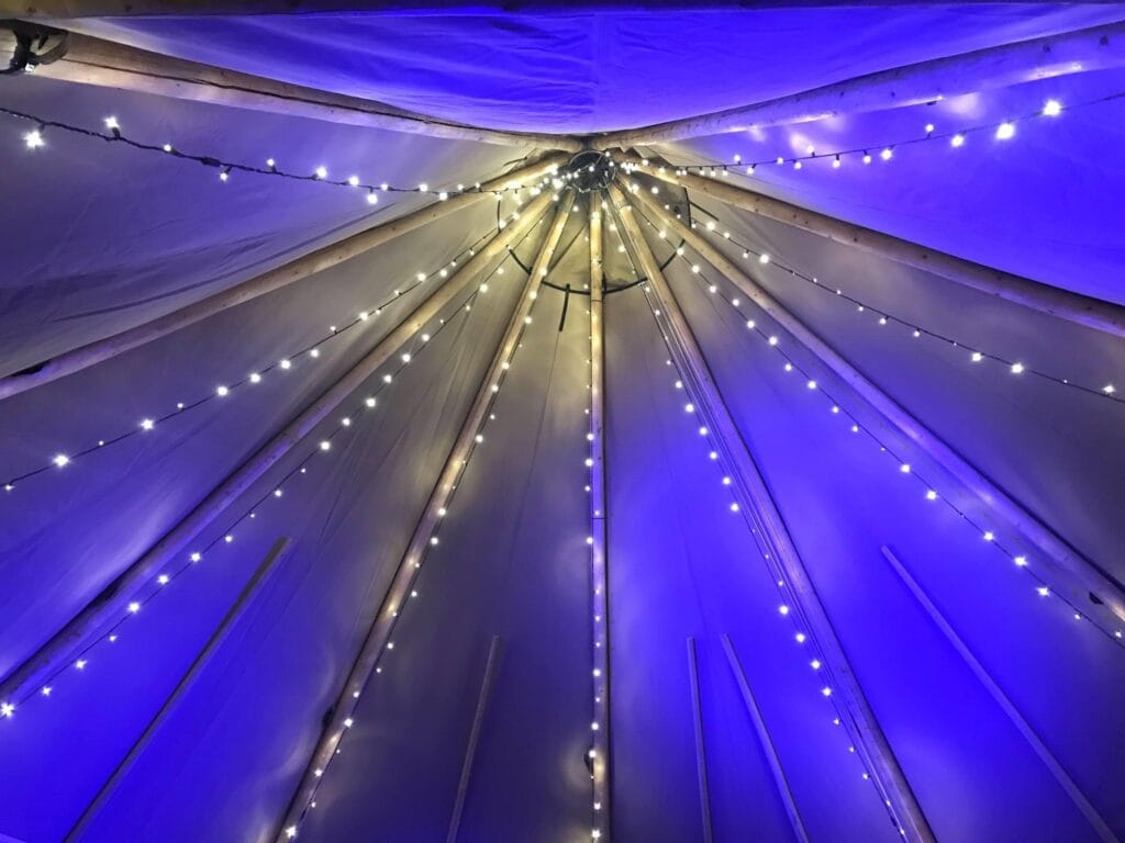 Teepee Wedding Tent Venue 