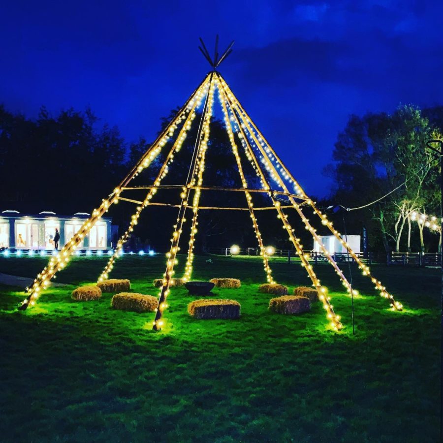 Naked Tipis Are A Beautiful Addition To Your Wedding Event In A Tent