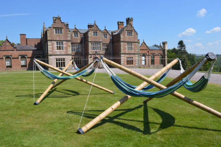 Hammock rental tipi Event in a Tent