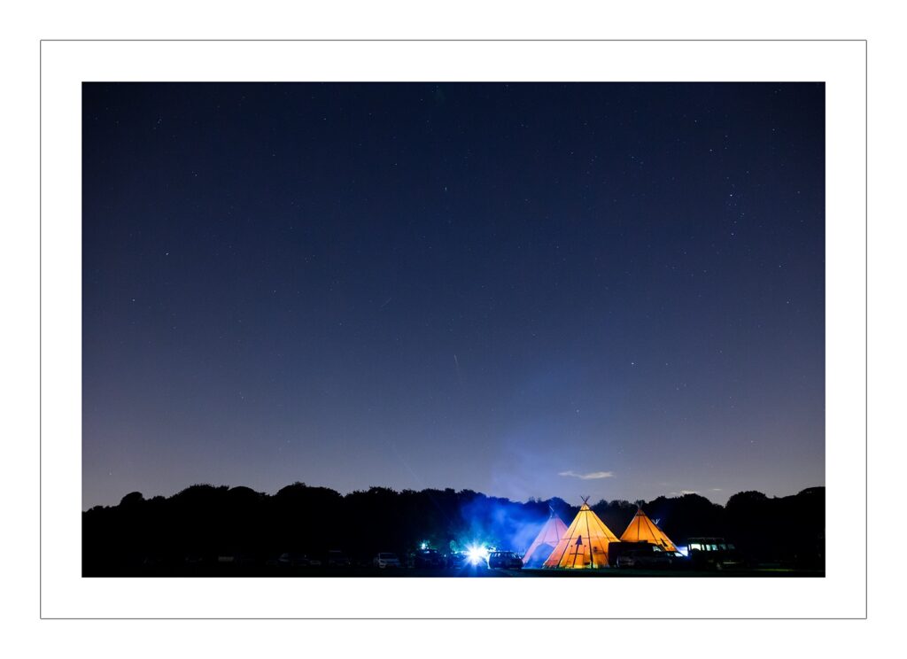 Fireworks tipi new year's eve